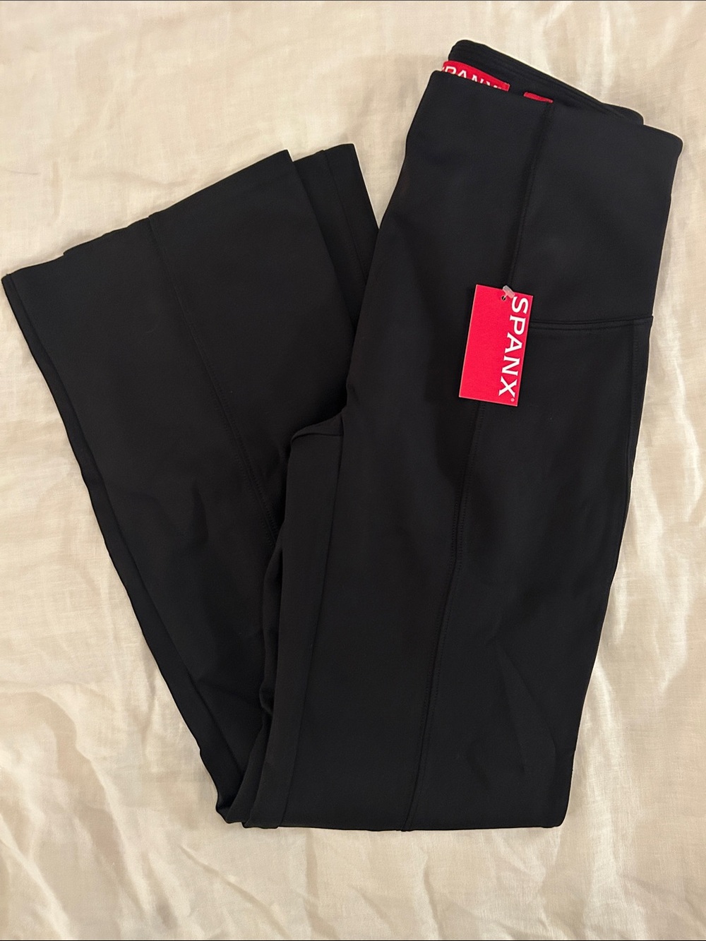 Spanx Dressy Micro Flare Legging Black